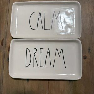 Rae Dunn OG Calm and Dream Trays